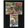 Image 1 : LOT OF 3 COMICS VARIOUS TITLES (MARVEL COMICS)