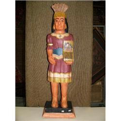Carved wood cigar store Indian (4)