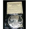 Image 1 : 1 Troy pound of pure silver American Eagle Medallion (154)