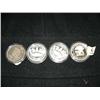 Image 1 : 4 - 1 oz silver medallions, N. American big game hunting club, 2 St. Joe River, ID Centennial coin, 