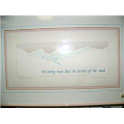 Framed print of Chilkoot Trail 117/200 by Marianne Wieland (189)