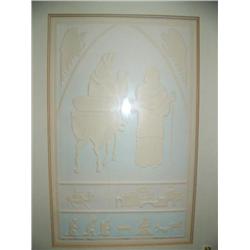 Marianne Wieland Christmas Story 61/150 double matted and framed (189)