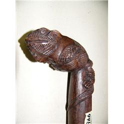 CHOICE on 4: wood canes: lizard (4)