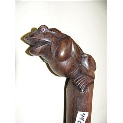 CHOICE on 4: wood canes: frog (4)