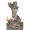 Image 1 : Approx. 3' mermaid sitting on vase (1)