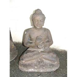 Cross legged praying man, approx. 2'3" (1)