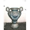 Image 1 : Approx. 2.5" cast iron urn with swan head handles (1)