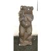 Image 1 : Approx. 2.25' stone frog with flowers (1)