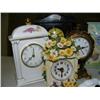 Image 3 : Lot of clocks: Chef, Thomas Kinkade, flower designs, and wedding (2)