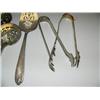 Image 3 : Lot of 5: 3 serving pieces and 2 tongs (2)