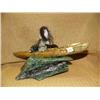 Image 1 : Soapstone kayaker with ivory face by Michael Scott (2)