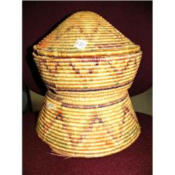 Woven basket from Nagasaki (700)