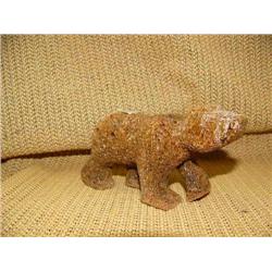 Carved bone bear (2)