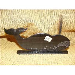 Scrimshawed baleen whale by Robert Crumley (2)