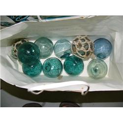 CHOICE on 3 bags of 10 glass floats (2)