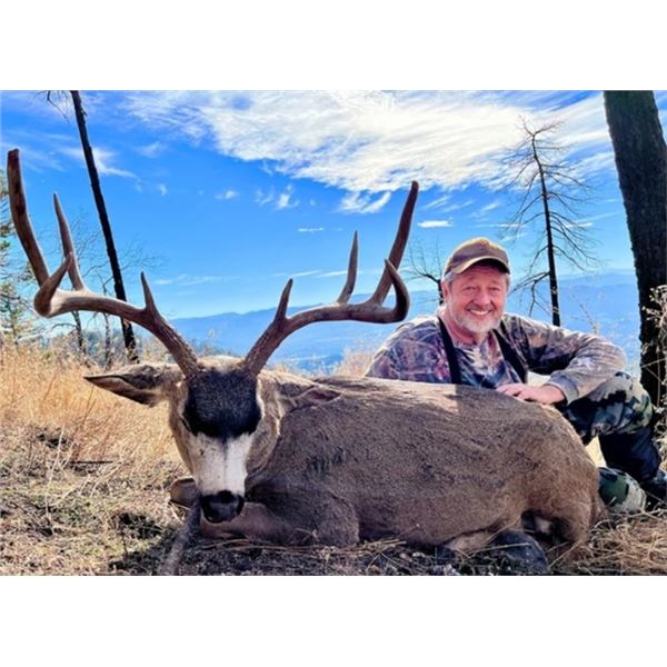 5-day Columbia Blacktail Deer and Black Bear Hunt with Eden Ridge Outfitters