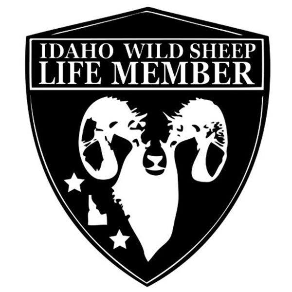 Life Membership to Idaho Wild Sheep Foundation and 2025 Banquet Belt Buckle