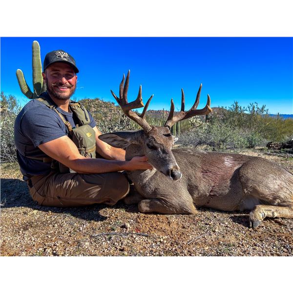 5-day Coues deer hunt for Two in Sonora Mexico with Mesquite Mountain Outfitters