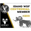 Image 1 : Centennial Life Member #200 into the Idaho Wild Sheep Foundation