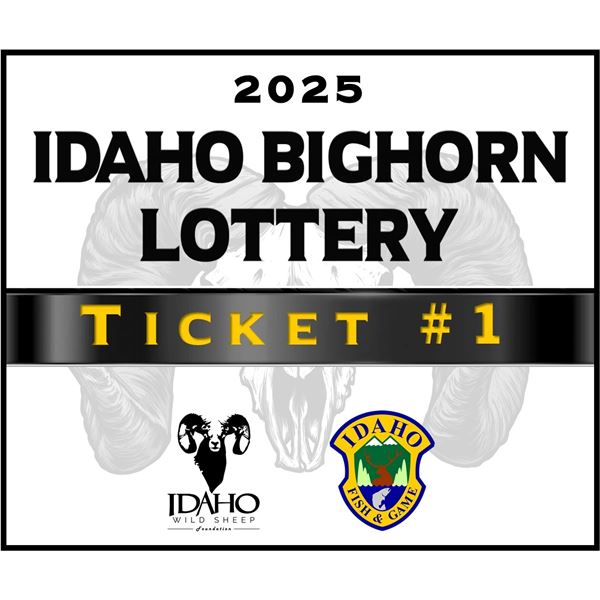 Idaho Bighorn Lottery Ticket #1