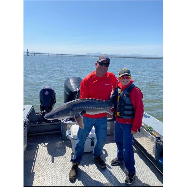 Oregon Two Day Salmon Fishing or Catch and Release Sturgeon Fishing for Two People