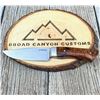 Image 1 : Hand Made Broad Canyon Custom 4 ¾” Full Tang Hunter Knife
