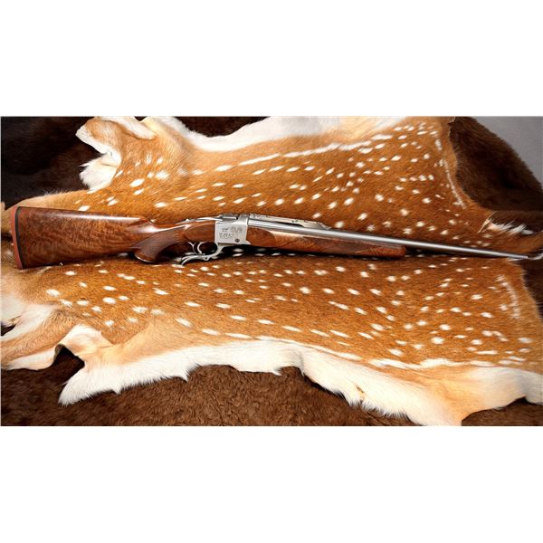 Ruger No. 1 Sporter 300 PRC with Custom 40th Anniversary Engraving by Tyler Gun Works