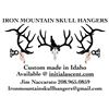 Image 2 : Idaho Table Mount Skull Hanger by Iron Mountain Skull Hangers