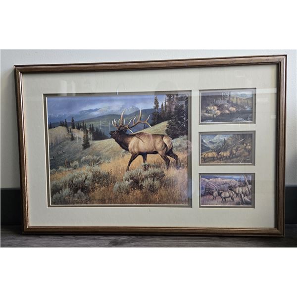 Hayden Lambson Elk Print 1990