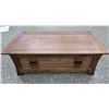 Image 5 : Custom Walnut Table/Chest