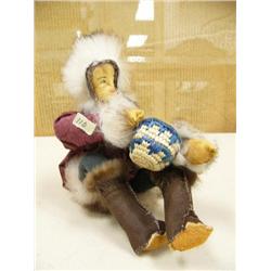 Chevak doll 9" by Rosalie Paniyak of basket maker (2)