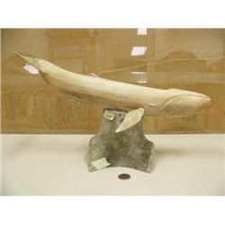 17" whale bone whale by Michael Scott (195)