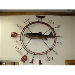 Phenomenal spirit mask 36" diameter by Ed Scott (195)