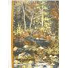 Image 3 : Original acrylic painting by Al Koenig from Hudson, OH of deer, "Quiet Waters" done in 1979 (158)