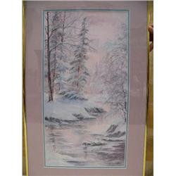 Print by Jean Matyas 59/350 21"x11" (2)