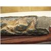 Image 3 : 9" relief carved mammoth ivory of 5 swimming sea cows M021 (2)