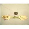 Image 1 : Ivory fork and spoon (2)