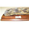 Image 2 : 6" mammoth ivory relief carving of 3 flying ducks - imported M070 (2)