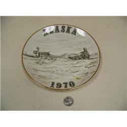George Ahgupuk collectors plate dated 1970 (2)