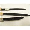Image 3 : Lot of 3 baleen and whale bone letter openers (2)