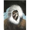 Image 2 : Original on black velvet of Eskimo man by Haley '61 (700)