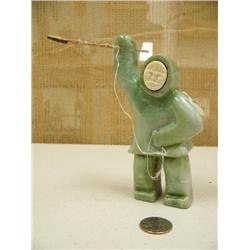 6" soapstone hunter (2)