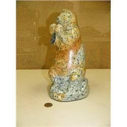 12" Soapstone beaver by Alex Gezalian (25)