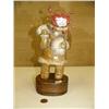 Image 1 : 12" soapstone dancer with removable wood musk ox spirit mask by Michael Scott '93 (25)