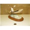 Image 2 : 11" kayaker with fossilized ivory man mounted on soapstone and wood base by Mike Scott (25)