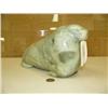 Image 1 : 12" soapstone walrus by Mike Scott (25)