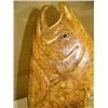 Image 3 : Outstanding 21" soapstone jumping salmon by Michael Scott (2)