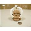 Image 1 : Whale bone King Island mask with 2 ivory walrus by Mark Seeganna (2)