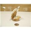 Image 2 : Whale bone King Island mask with 2 ivory walrus by Mark Seeganna (2)
