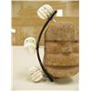 Image 3 : Whale bone ivory an baleen King Island spirit mask by Mark Seeganna 4.5" (2)